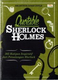 Quotable Sherlock Holmes