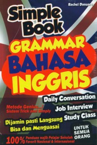 Simple Book Grammar Bahasa Inggris