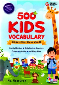 500 Kids Vocabulary: Smart Kids' First Words